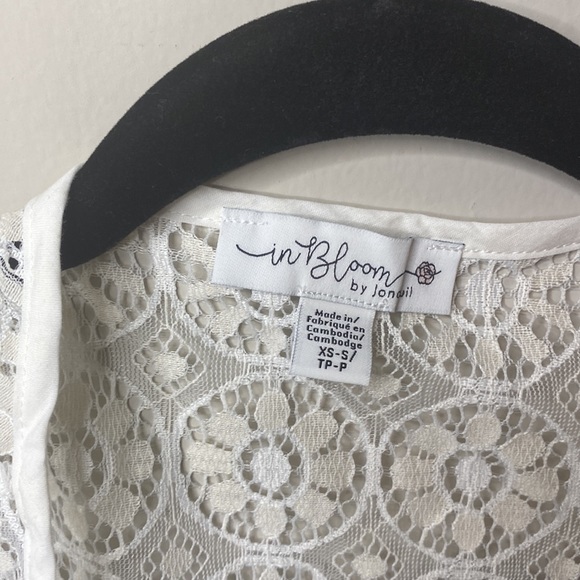 In Bloom by Jonquil – Flying Voile Lace Long Wrap Robe XS Small - Picture 4 of 4